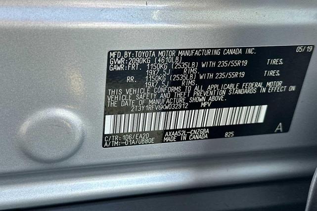 Photo of 2019 Silver Sky Metallic Toyota RAV4