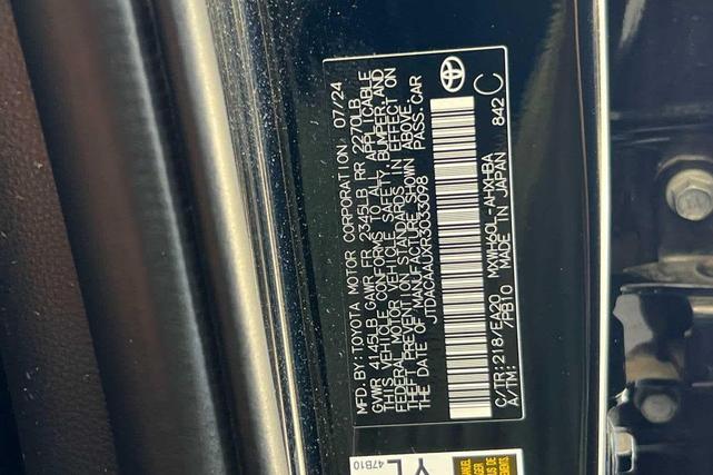 Photo of 2024 Midnight Black Metallic Toyota Prius
