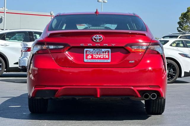 Photo of 2021 Supersonic Red Toyota Camry