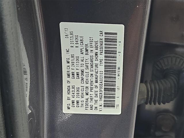 Photo of 2014 Gray Honda Accord