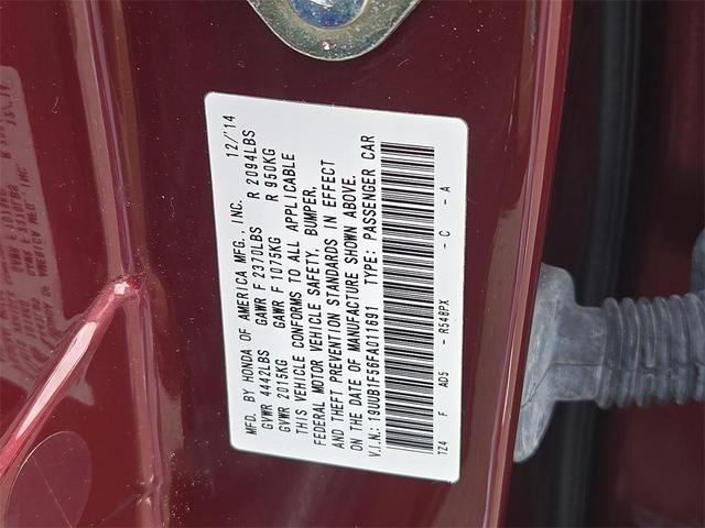 Photo of 2015 Burgundy Acura TLX