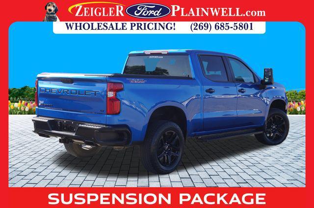 Photo of 2023 Glacier Blue Metallic Chevrolet Silverado 1500