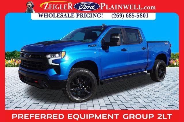 Photo of 2023 Glacier Blue Metallic Chevrolet Silverado 1500