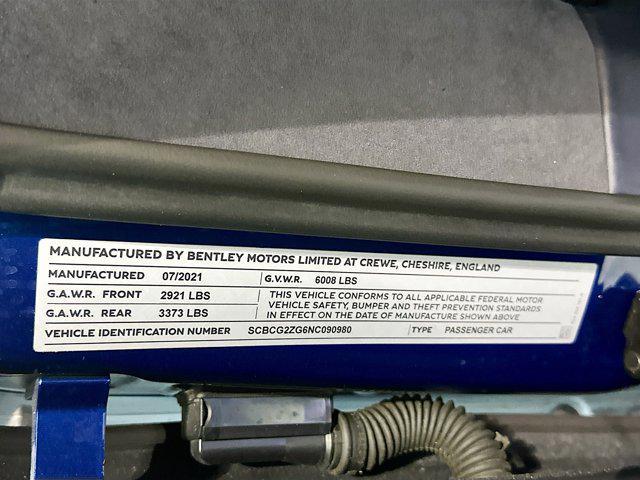 Photo of 2022 Blue Bentley Continental GT