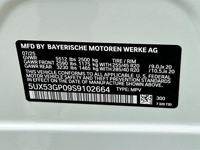 Photo of 2025 Alpine White BMW X3