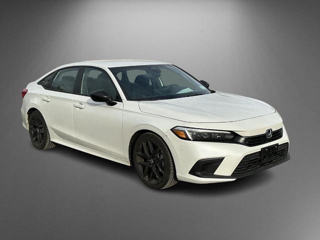Photo of 2024 Platinum White Pearl Honda Civic