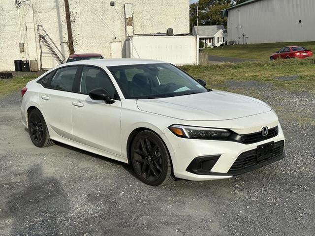 Photo of 2024 Platinum White Pearl Honda Civic