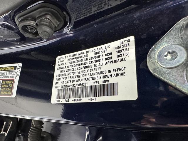 Photo of 2018 Obsidian Blue Pearl Honda CR-V