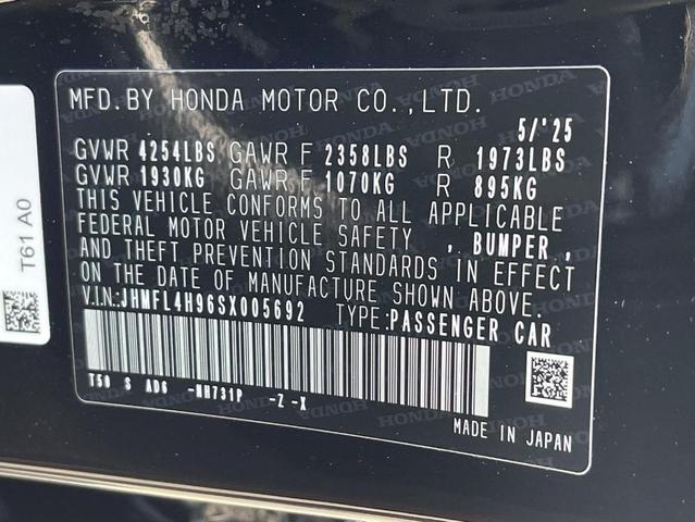 Photo of 2025 Crystal Black Pearl Honda Civic Hybrid
