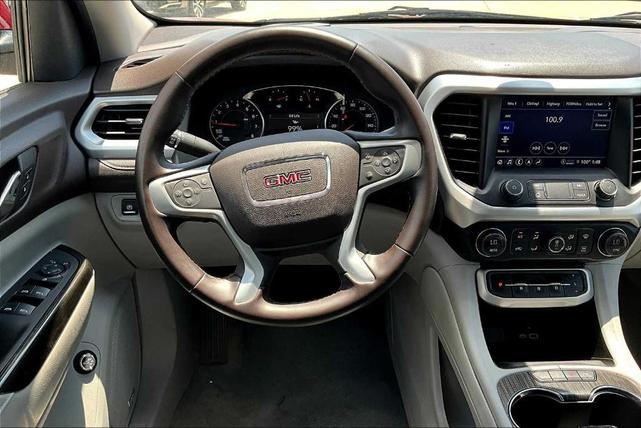 Photo of 2023 Volcanic Red GMC Acadia