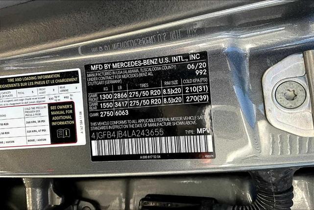 Photo of 2020 Gray Metallic Mercedes-Benz GLE 350