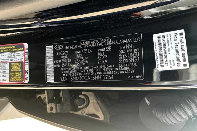 Photo of 2022 Phantom Black Hyundai TUCSON