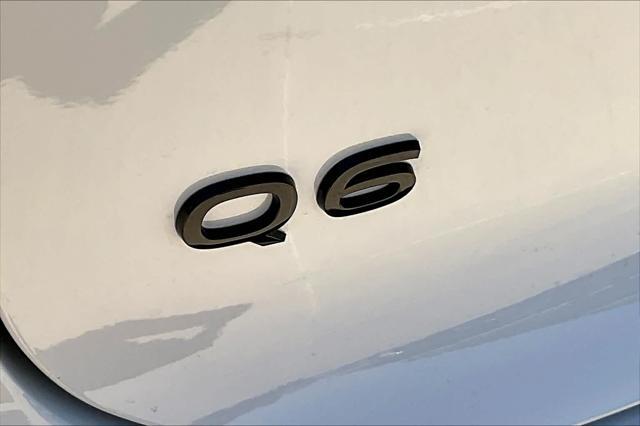 Photo of 2025 Glacier White Metallic Audi Q6 e-tron