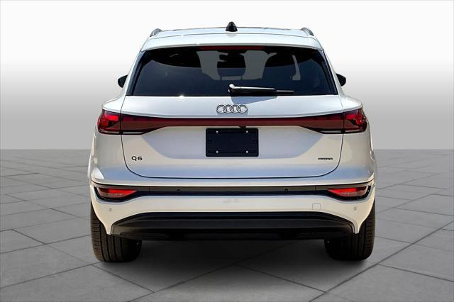 Photo of 2025 Glacier White Metallic Audi Q6 e-tron