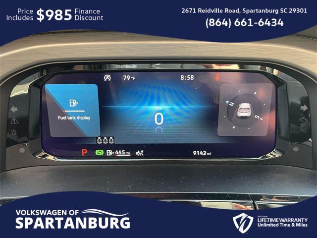 Photo of 2025 Deep Black Pearl Volkswagen Atlas Cross Sport