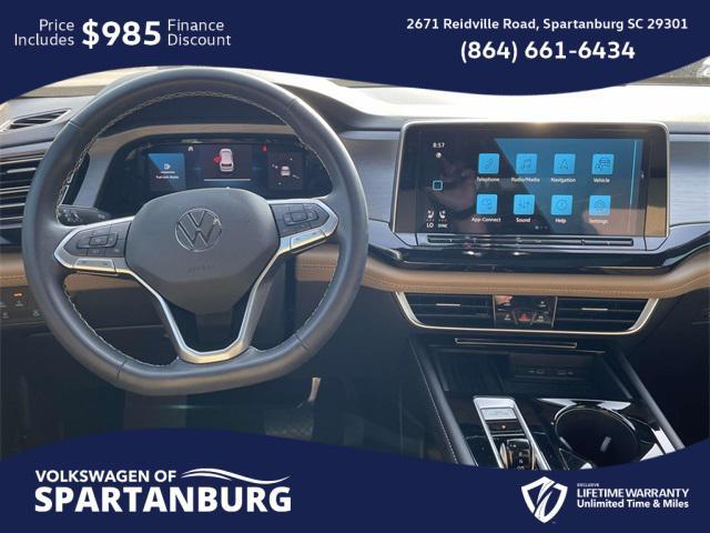 Photo of 2025 Deep Black Pearl Volkswagen Atlas Cross Sport