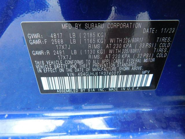 Photo of 2024 Sapphire Blue Pearl Subaru Crosstrek