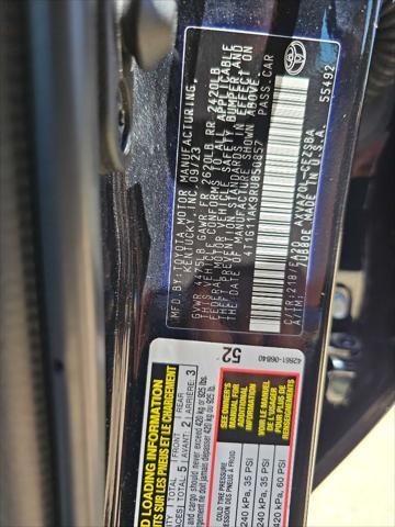 Photo of 2024 BLACK Toyota Camry