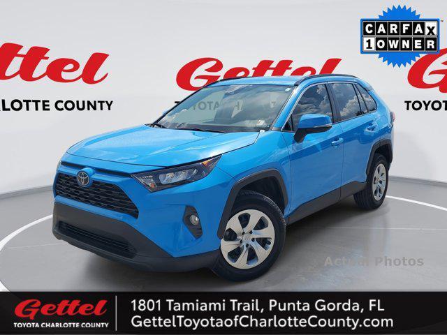 Photo of 2020 Blue Flame Toyota RAV4