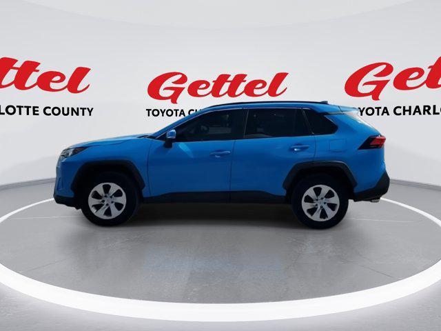 Photo of 2020 Blue Flame Toyota RAV4
