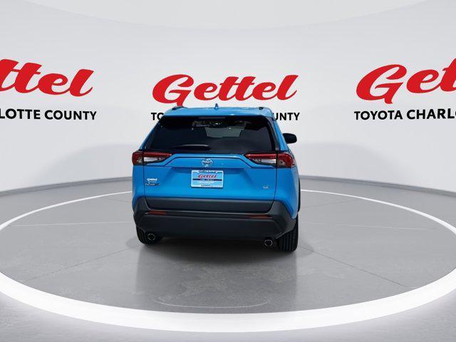 Photo of 2020 Blue Flame Toyota RAV4