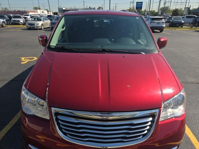 Photo of 2015 Deep Cherry Red Crystal Pearlcoat Chrysler Town & Country