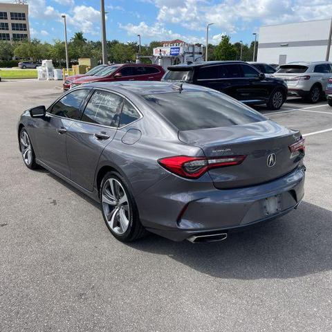 Photo of 2021 Gray Acura TLX