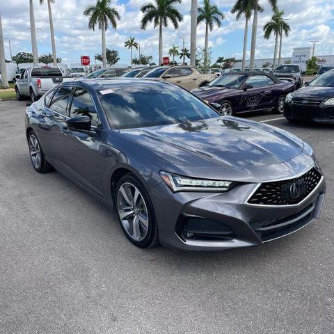 Photo of 2021 Gray Acura TLX