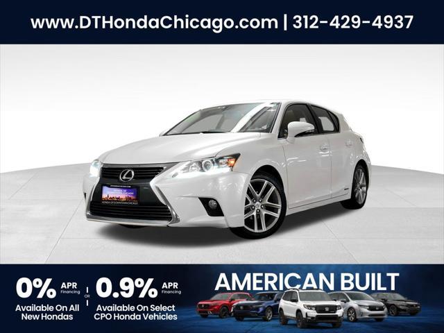 2016 Lexus Ct 200h