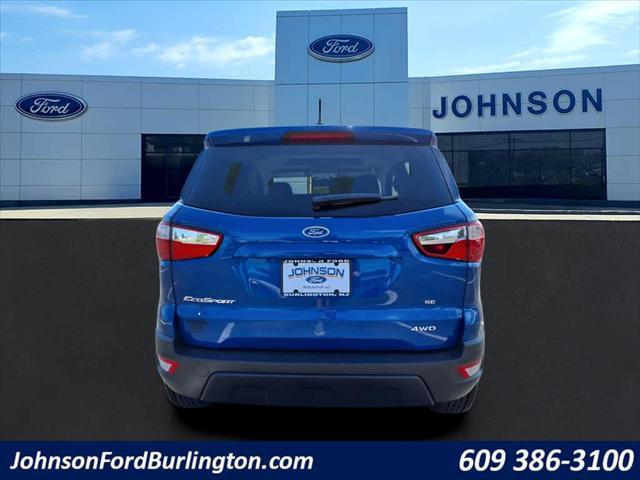 Photo of 2021 Lightning Blue Metallic Ford EcoSport
