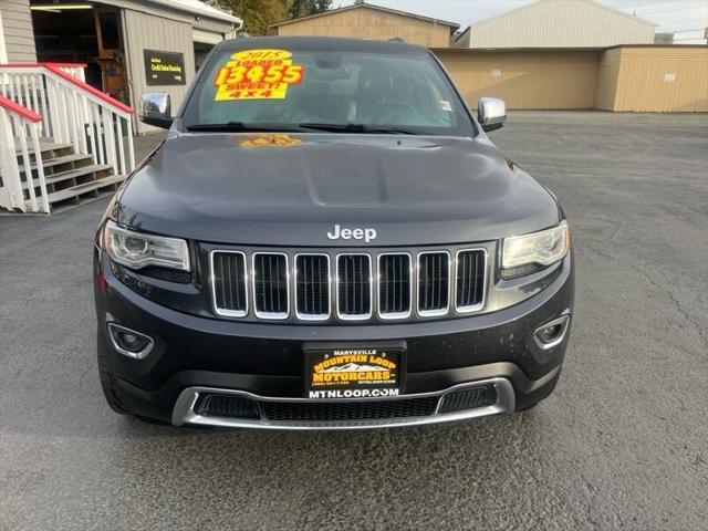 Photo of 2015 Gray Jeep Grand Cherokee