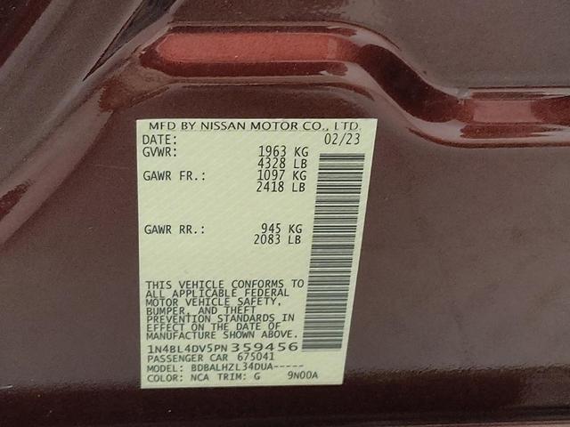 Photo of 2023 Red Nissan Altima