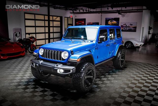 Photo of 2024 Hydro Blue Pearl Coat Jeep Wrangler