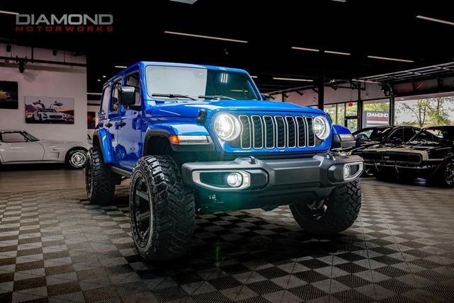 Photo of 2024 Hydro Blue Pearl Coat Jeep Wrangler