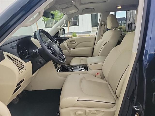 Photo of 2022 Hermosa Blue INFINITI QX80