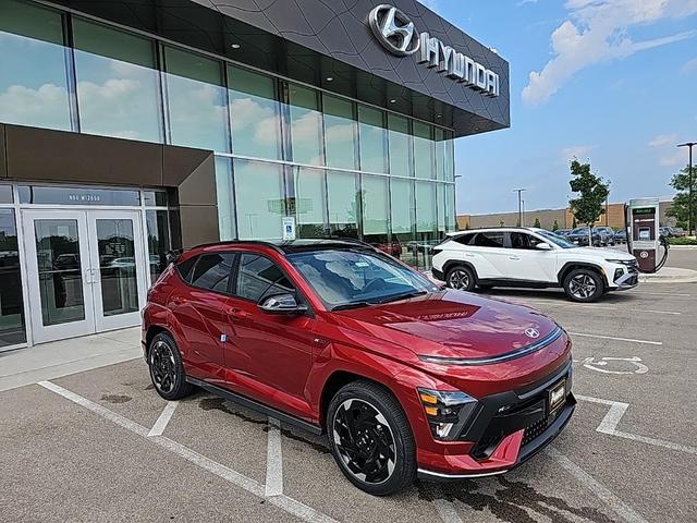 Photo of 2025 Red Metallic Hyundai KONA EV