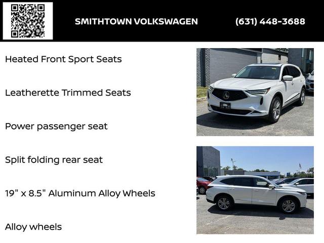 Photo of 2023 Platinum White Pearl Acura MDX