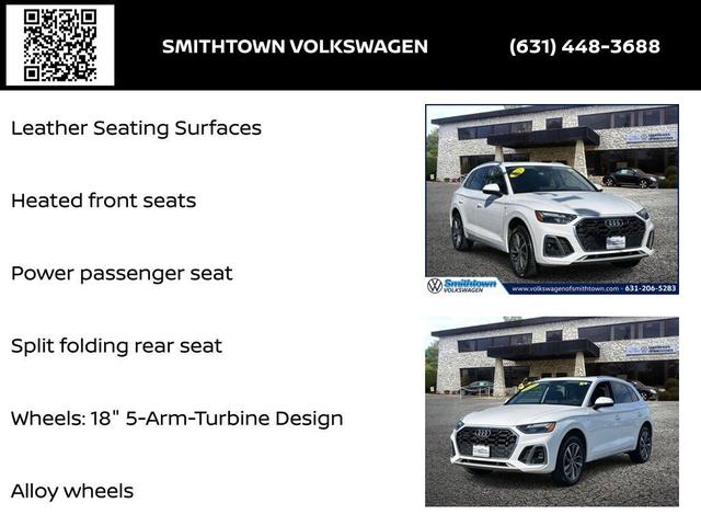 Photo of 2023 Glacier White Metallic Audi Q5