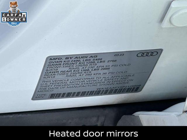Photo of 2023 Glacier White Metallic Audi Q5