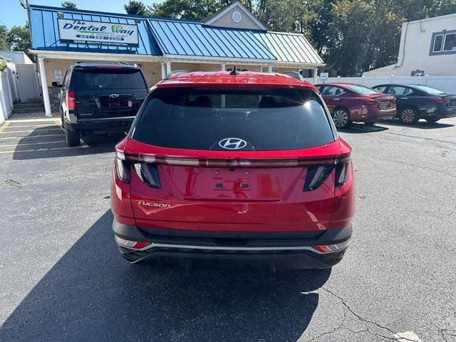Photo of 2023 Calypso Red Hyundai TUCSON