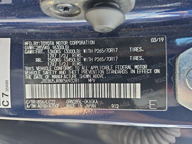 Photo of 2019 Nautical Blue Metallic Toyota 4Runner