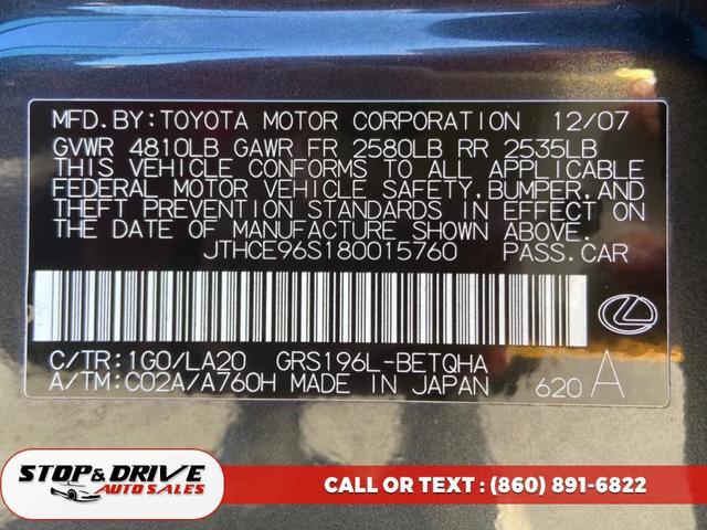 Photo of 2008 Smoky Granite Mica Lexus GS 350