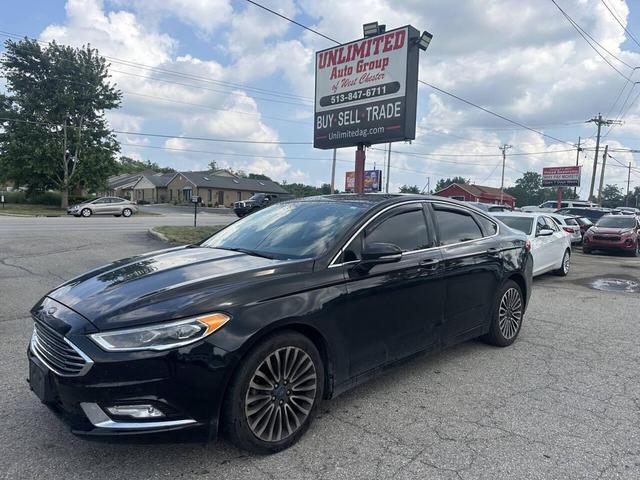 Photo of 2018 Black Ford Fusion