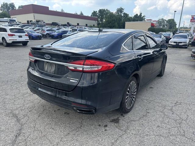 Photo of 2018 Black Ford Fusion
