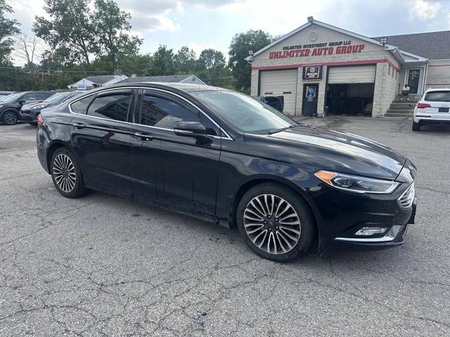 Photo of 2018 Black Ford Fusion