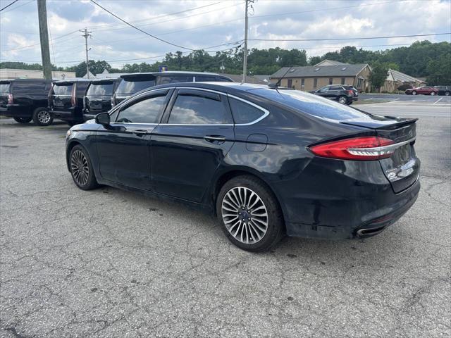Photo of 2018 Black Ford Fusion