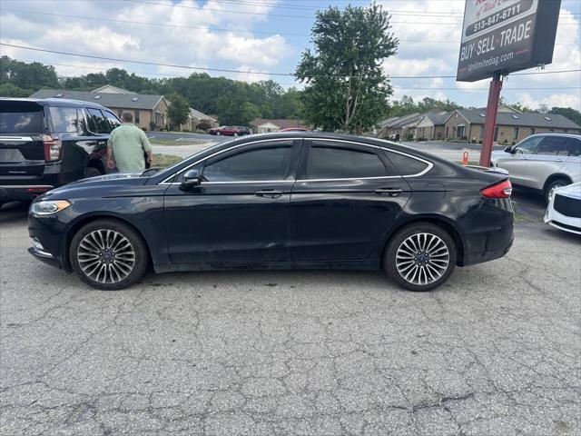 Photo of 2018 Black Ford Fusion