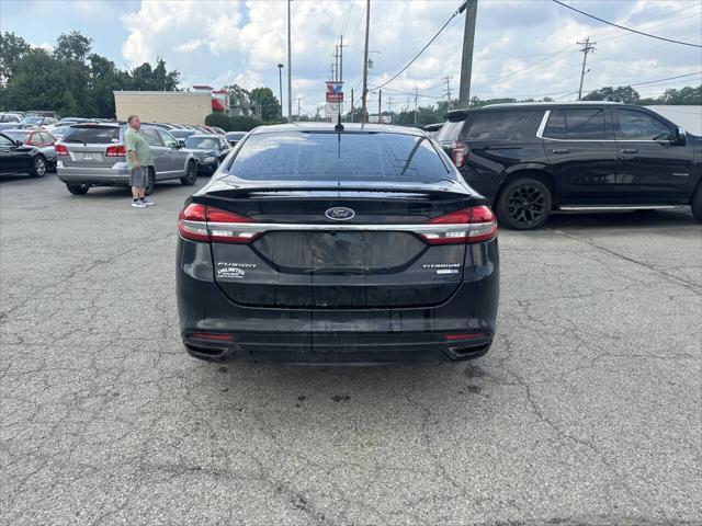 Photo of 2018 Black Ford Fusion