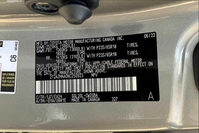 Photo of 2022 Atomic Silver Lexus RX 350
