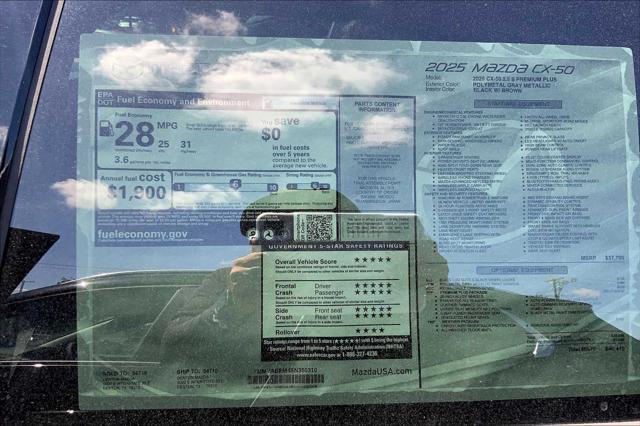 Photo of 2025 Gray Mazda CX-50